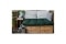 The image shows a sofa made from pallets.